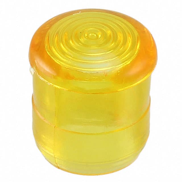CMC_321_ATP LENS AMBER PANEL MOUNT SNAP-IN