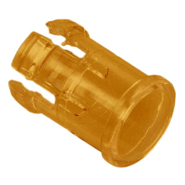 CLR_301_ATP LENS AMBER PANEL MOUNT SNAP-IN