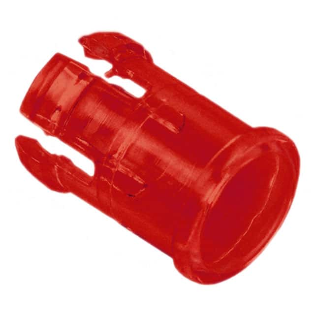 CLR_301_RTP LENS RED PANEL MOUNT SNAP-IN