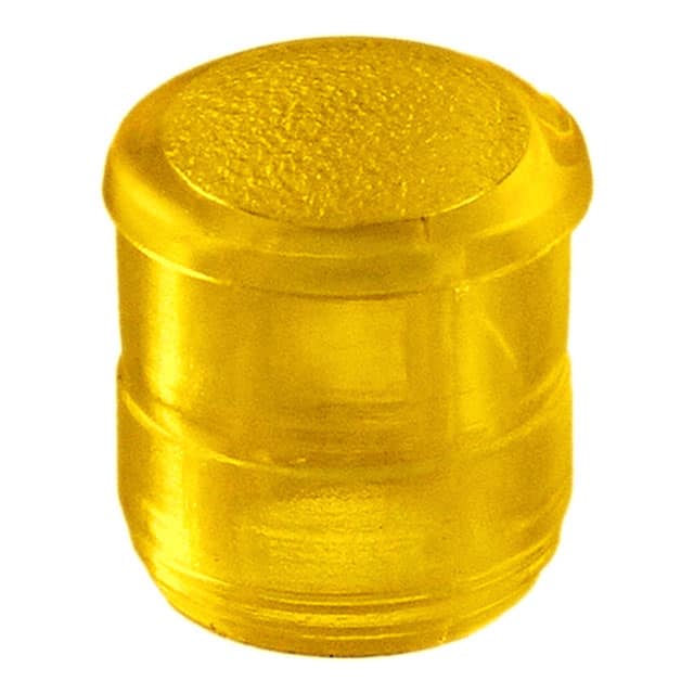 CMC_313_YTP LENS YELLOW PANEL MOUNT SNAP-IN