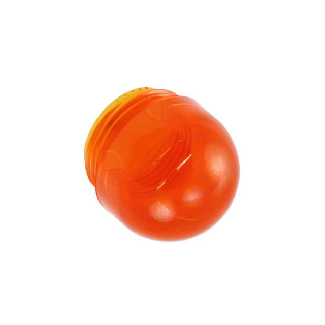 25P-306A LENS AMBER PANEL MOUNT THREADED