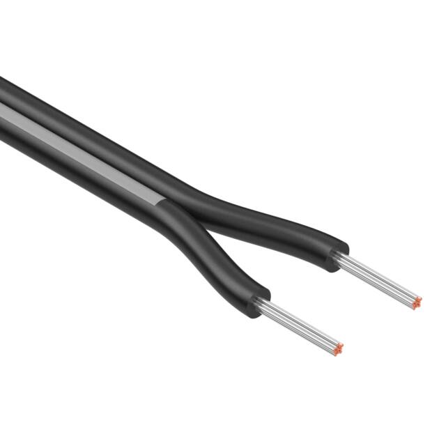 30-00802 CABLE 2COND 24AWG BLACK 502'