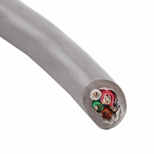 M2405 SL005 CABLE 5CON 28AWG SLATE SHLD 100'