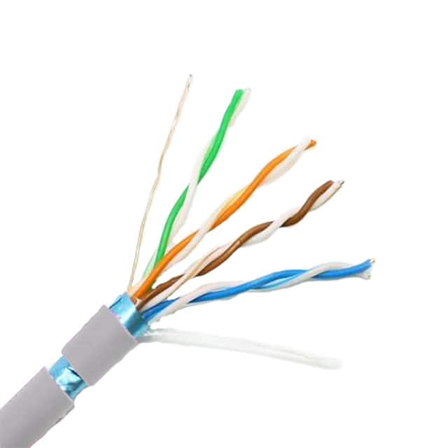 IO-E4261S-5ECMR-1000B CABLE CAT5E 8CON 26AWG GRY 1000'