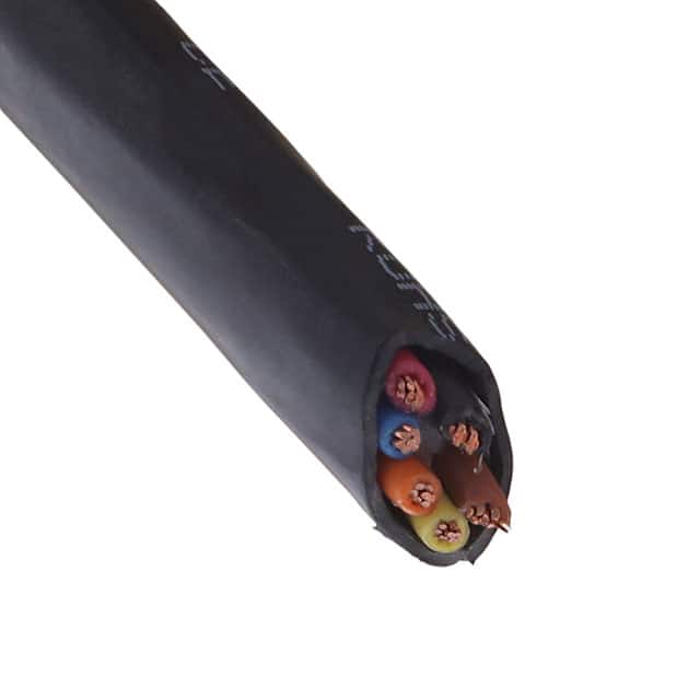 M3831 BK001 CABLE 6COND 16AWG BLACK 1000'