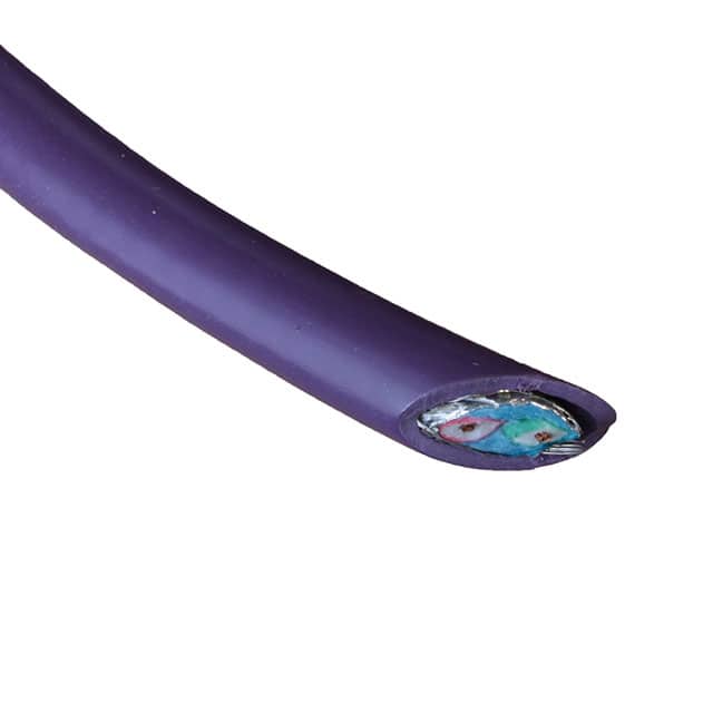 6463 VI005 CABLE 2COND 22AWG VIO SHLD 100'