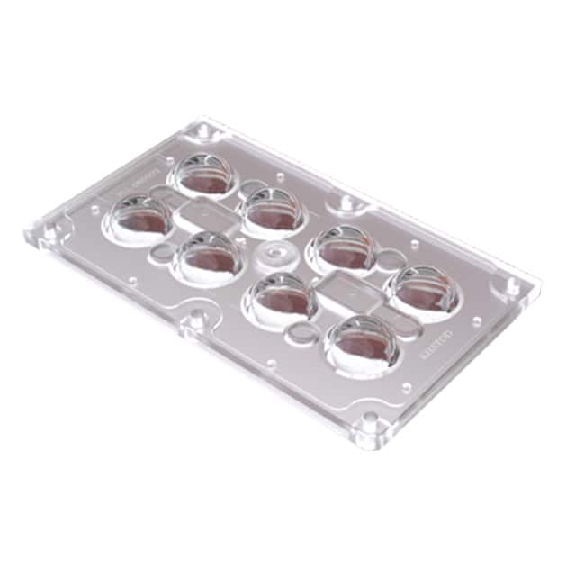 PLL080002 LENS CLEAR 90DEG WIDE SCREW