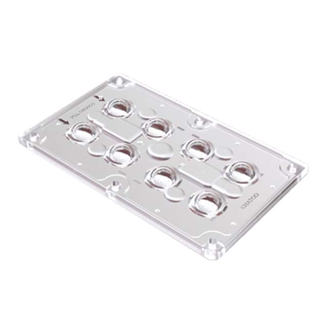 PLL080003 LENS CLEAR 120DEG WIDE SCREW