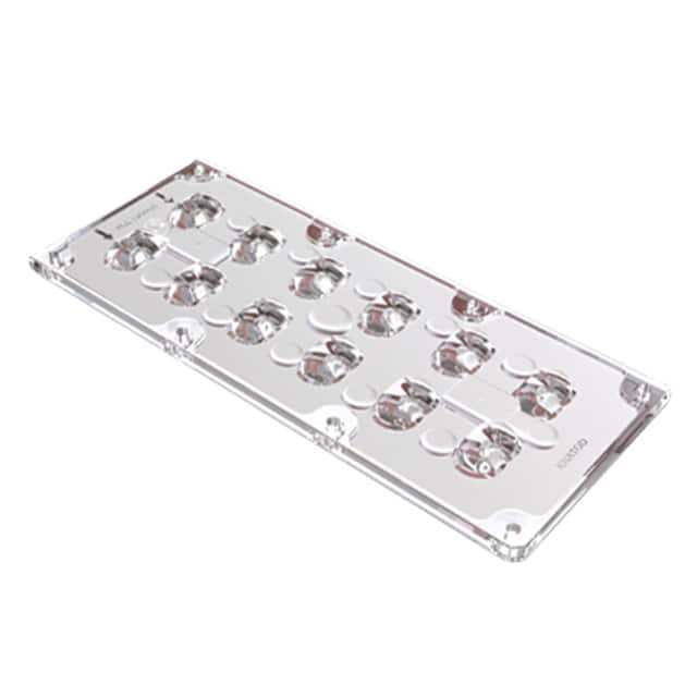 PLL120005 LENS CLR 146X106DEG ELLIP SCREW