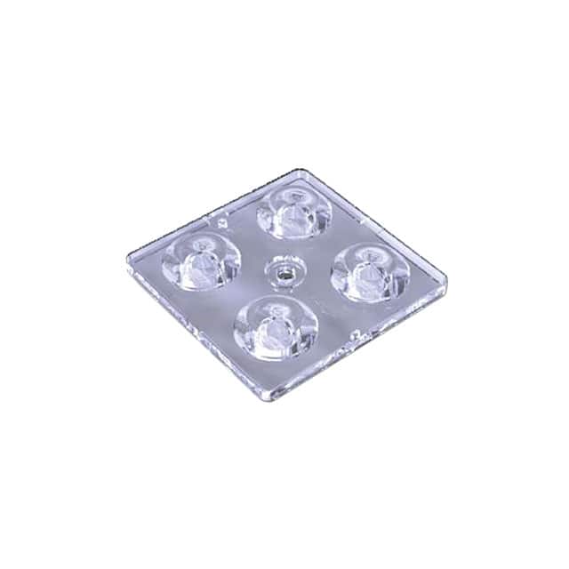 KNAC0404ASM LENS CLEAR 130X130DEG WIDE SCREW