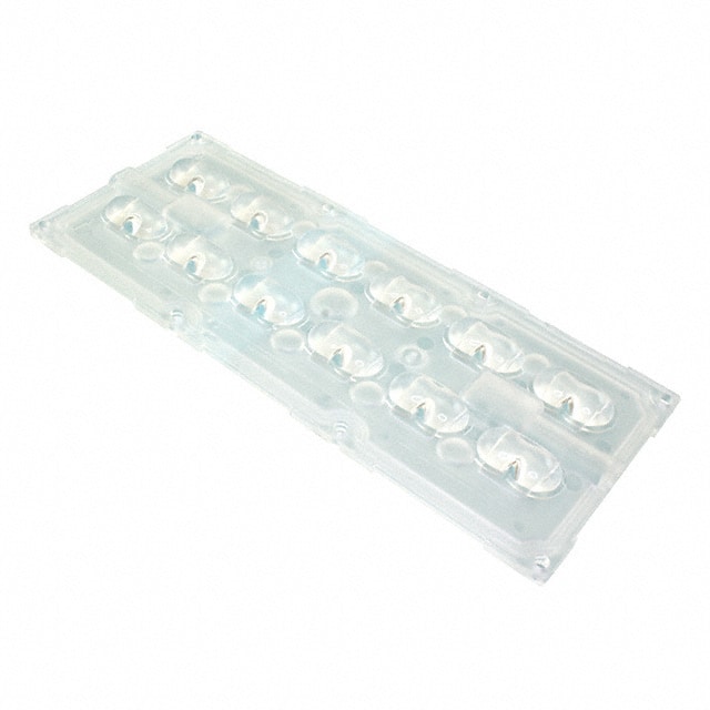 PLL129003SR LENS CLR 80X150DEG ELLIP/OVAL