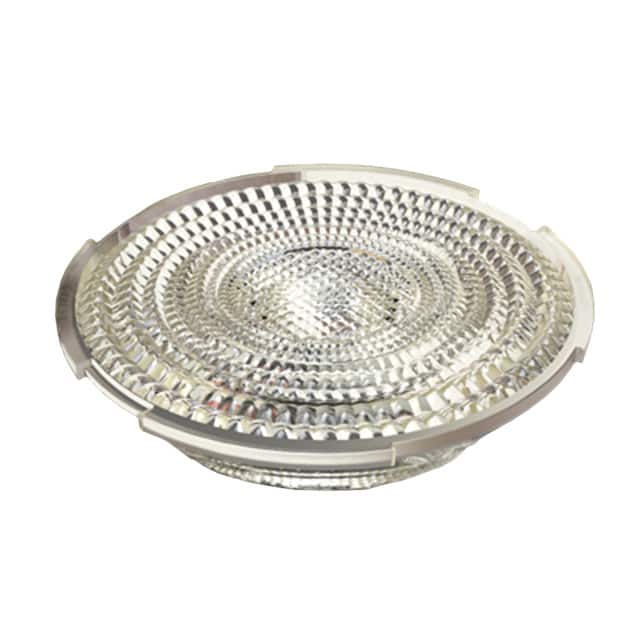 PLL2008WI LENS CLEAR 45DEG FRESNEL RING