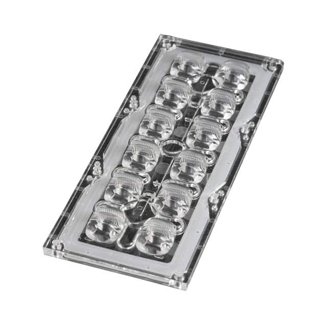 CS15158_STRADA-IP-2X6-T4-B LENS CLEAR ASYMMETRICAL SCREW