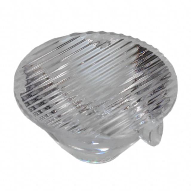 10197 LENS CLR ELLIPTICAL/OVAL SNAP-IN