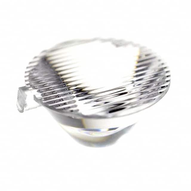10204 LENS CLR ELLIPTICAL/OVAL SNAP-IN
