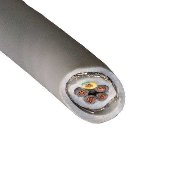 470055CY GE033 CABLE 5COND 21AWG GRAY SHLD 100M