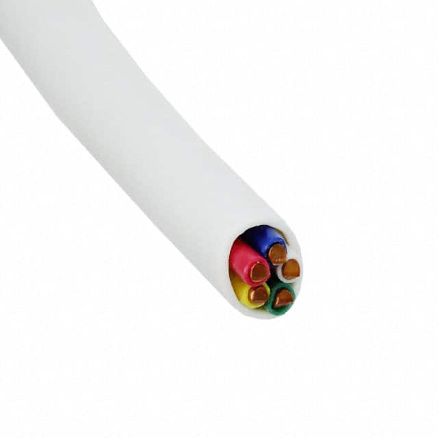 05585.66.02 CABLE 5COND 18AWG WHITE 50'