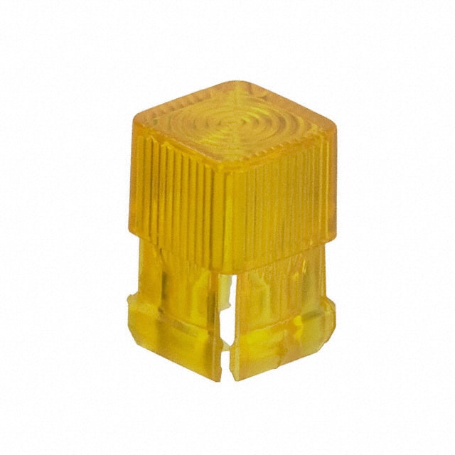 4323 LENS AMBER 180DEG WIDE SNAP-IN