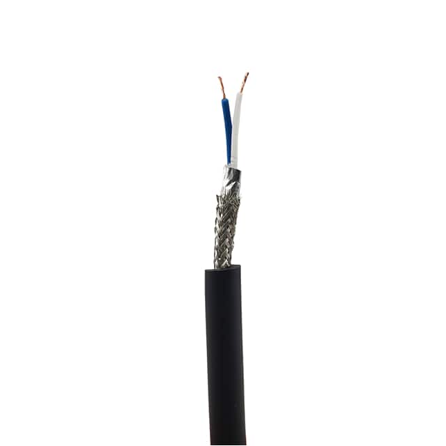 IO-A12626-500SP CABLE 2COND 26AWG BLK SHLD 500'
