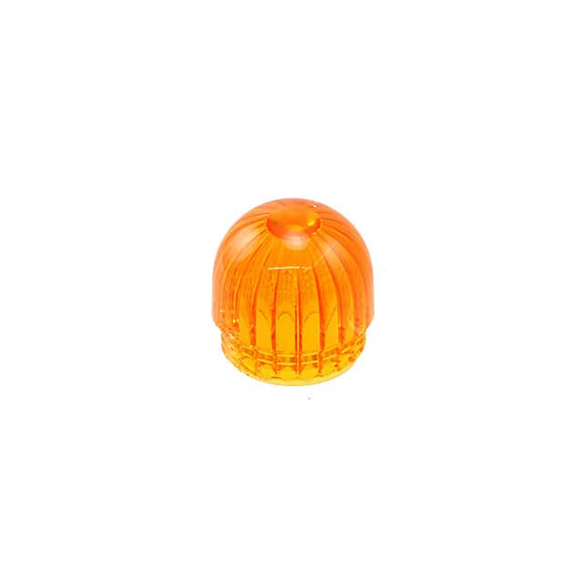 0520993 LENS YELLOW PANEL MOUNT THREADED