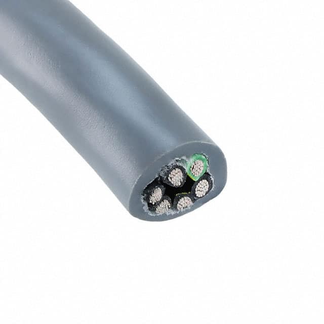 80017 SL005 CABLE 6COND 22AWG SLATE 100'