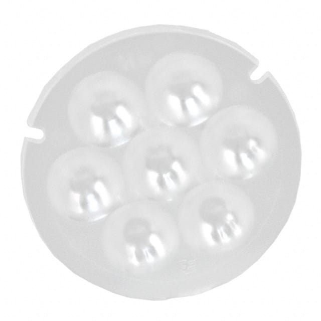 2154162-2 LENS CLEAR 25DEG FLOOD SNAP-IN