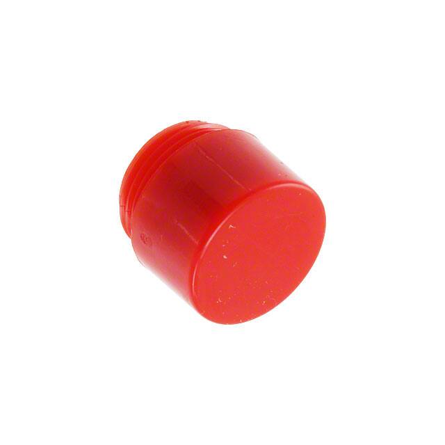 25P-607R LENS RED PANEL MOUNT THREADED