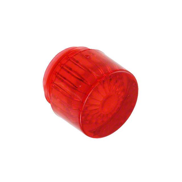 25P-626R LENS RED PANEL MOUNT THREADED
