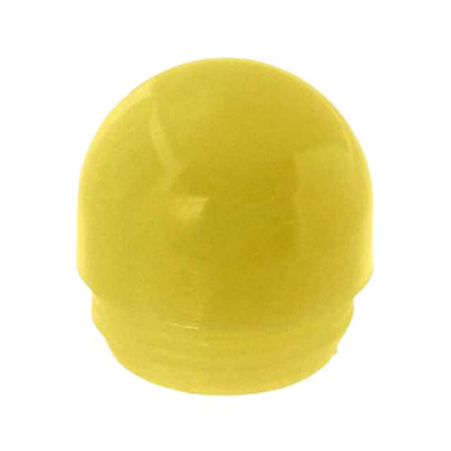 25P-307Y LENS YELLOW PANEL MOUNT THREADED