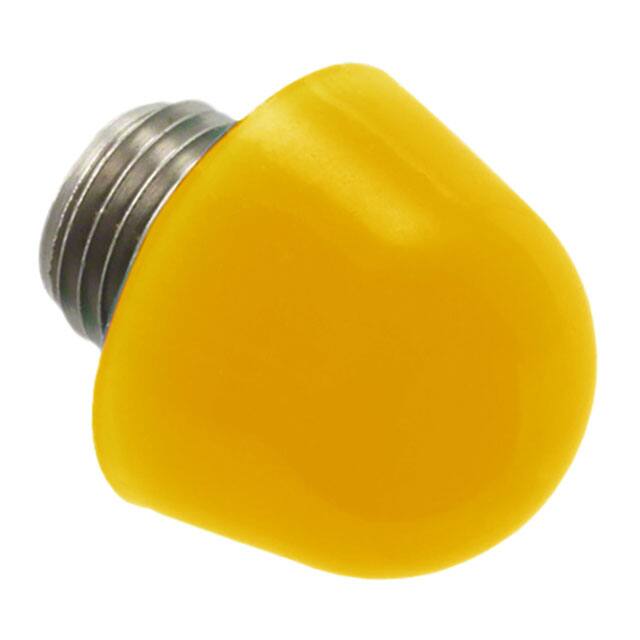 139A-403A LENS AMBER PANEL MOUNT THREADED