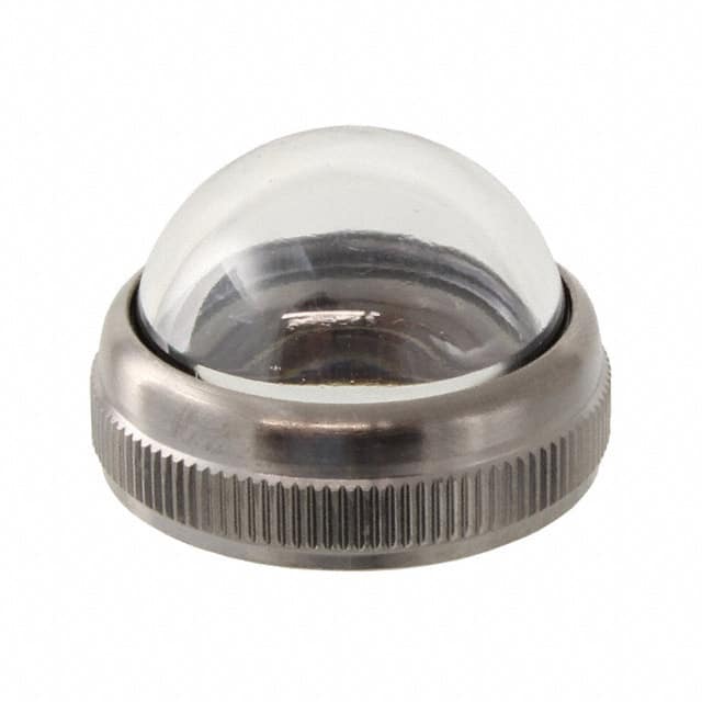 0801237303 LENS WHITE PANEL MOUNT THREADED