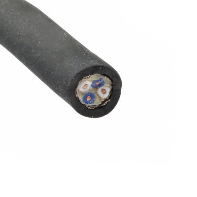 1772 BK001 CABLE 4COND 25AWG BLK SHLD 1000'