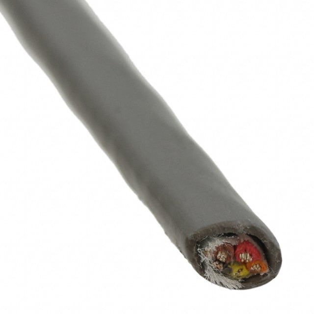 77105 SL005 CABLE 5CON 24AWG SLATE SHLD 100'