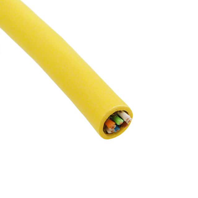 09456000640 CABLE CAT6A 8COND 27AWG YLW 50M