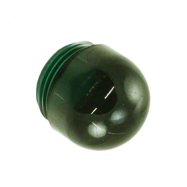 25P-306GS LENS GREEN PANEL MOUNT THREADED