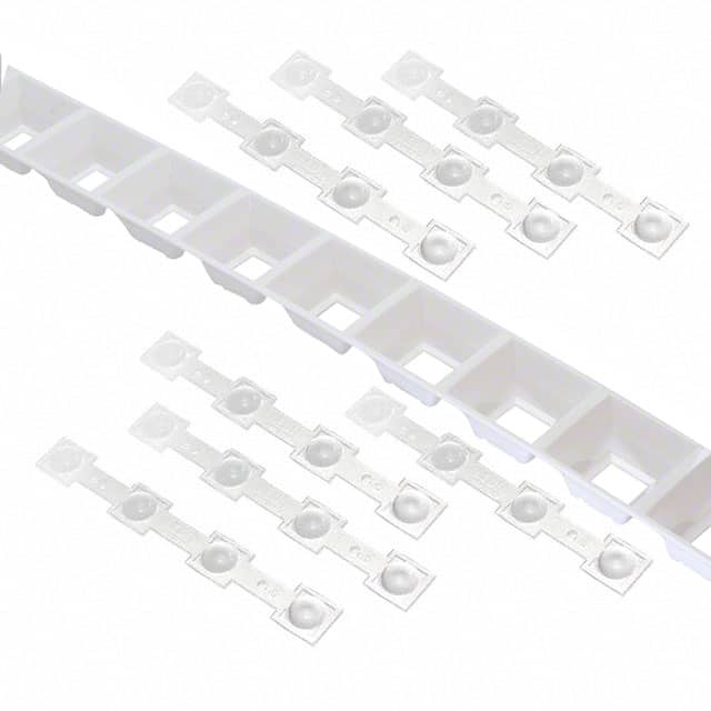 CN16786_DAISY-28X1-WW-WHT LENS CLR 77DEG WIDE SCREW SNAP