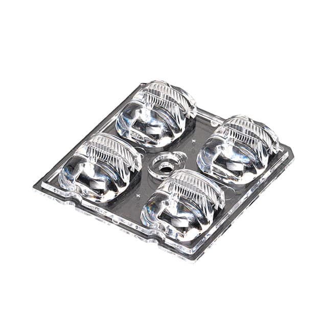 C16464_STRADA-2X2-T4-B-PC LENS CLEAR ASYMMETRICAL SCREW