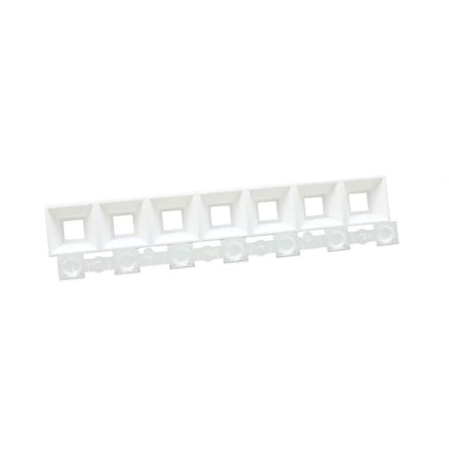 CN17376_DAISY-7X1-W2-WHT-MATT-D LENS 50DEG WIDE SCREW SNAP IN