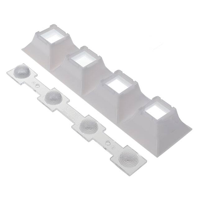 CN17427_DAISY-4X1-W-WHT-MATT LENS 50DEG WIDE SCREW SNAP IN