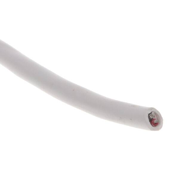 6633 WH005 CABLE 3COND 22AWG WHITE 100'