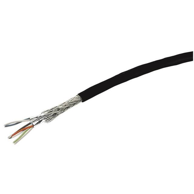 09456000501 CABLE CAT6A 8COND 26AWG BLK 100M