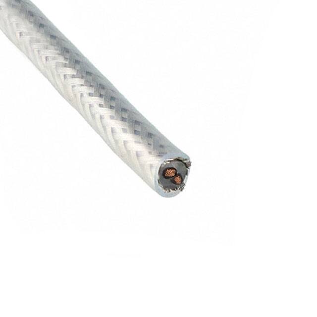 470215CY CL033 CABLE 2CON 15AWG CLEAR SHLD 100M