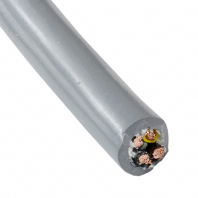 65204 SL005 CABLE 4COND 12AWG SLATE 100'