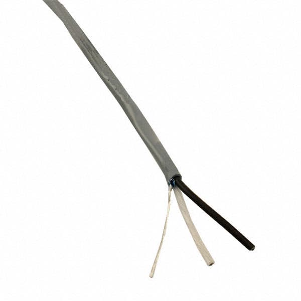 C2534A.38.10 CABLE 2COND 18AWG GRAY SHLD 500'