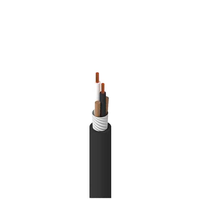 19227 010250 CABLE 2COND 18AWG BLACK 250'