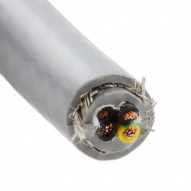 80159 SL005 CABLE 4CON 12AWG SLATE SHLD 100'