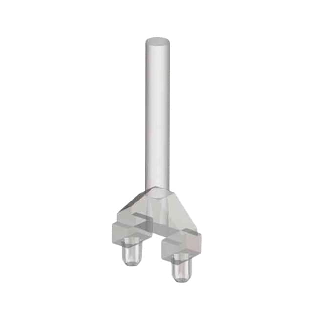 VLP1-F-3 LED LIGHT PIPE CLR VERT 16.5MM