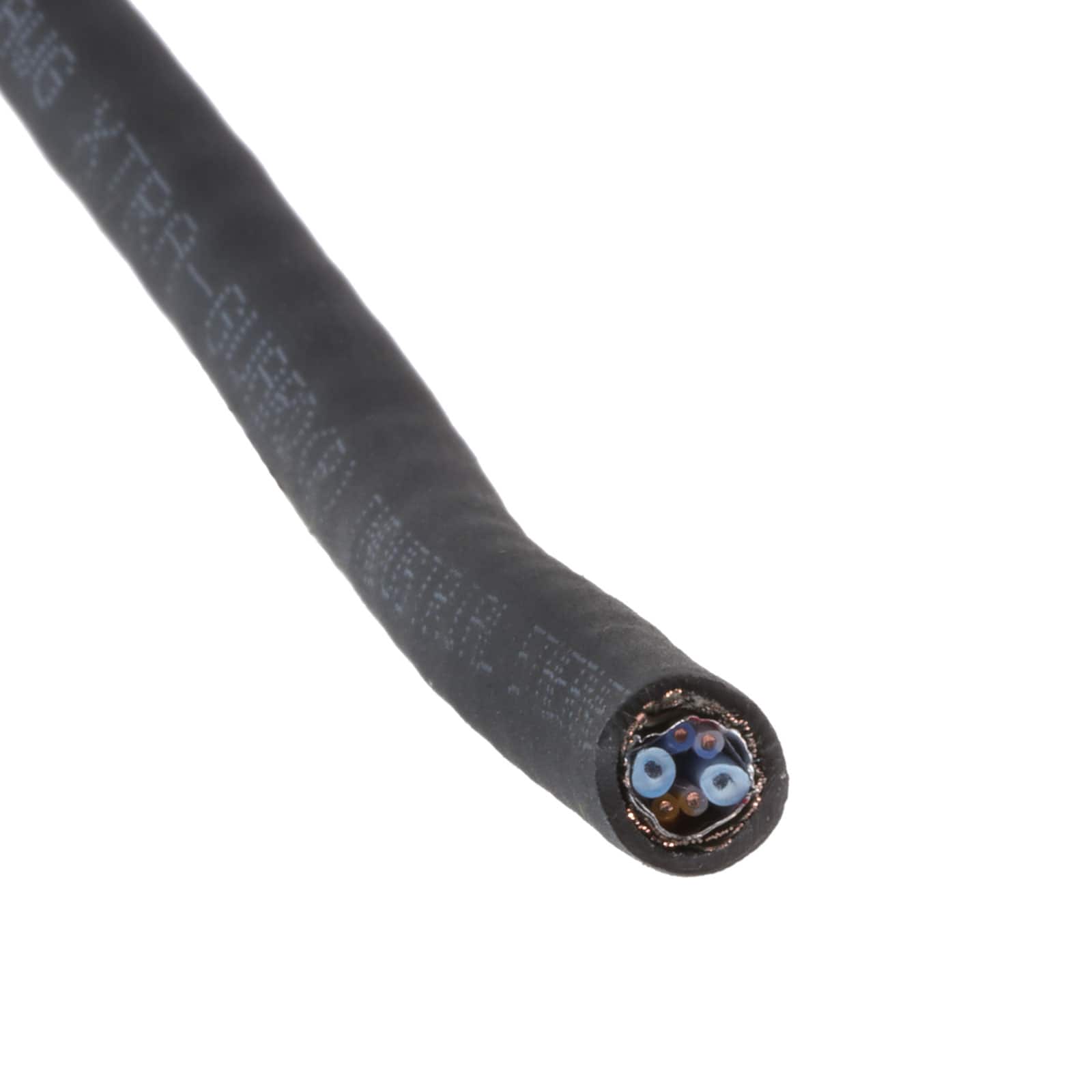 75002 BK002 CABLE CAT5E 4COND 24AWG BLK 500'