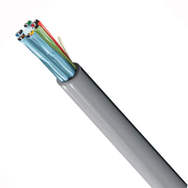 88778 002100 MULTI-PAIR 12COND 22AWG RED 100'