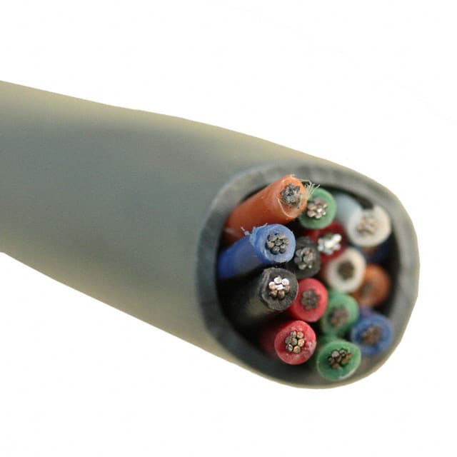 C6358A.38.10 CABLE 15COND 20AWG GRAY 500'